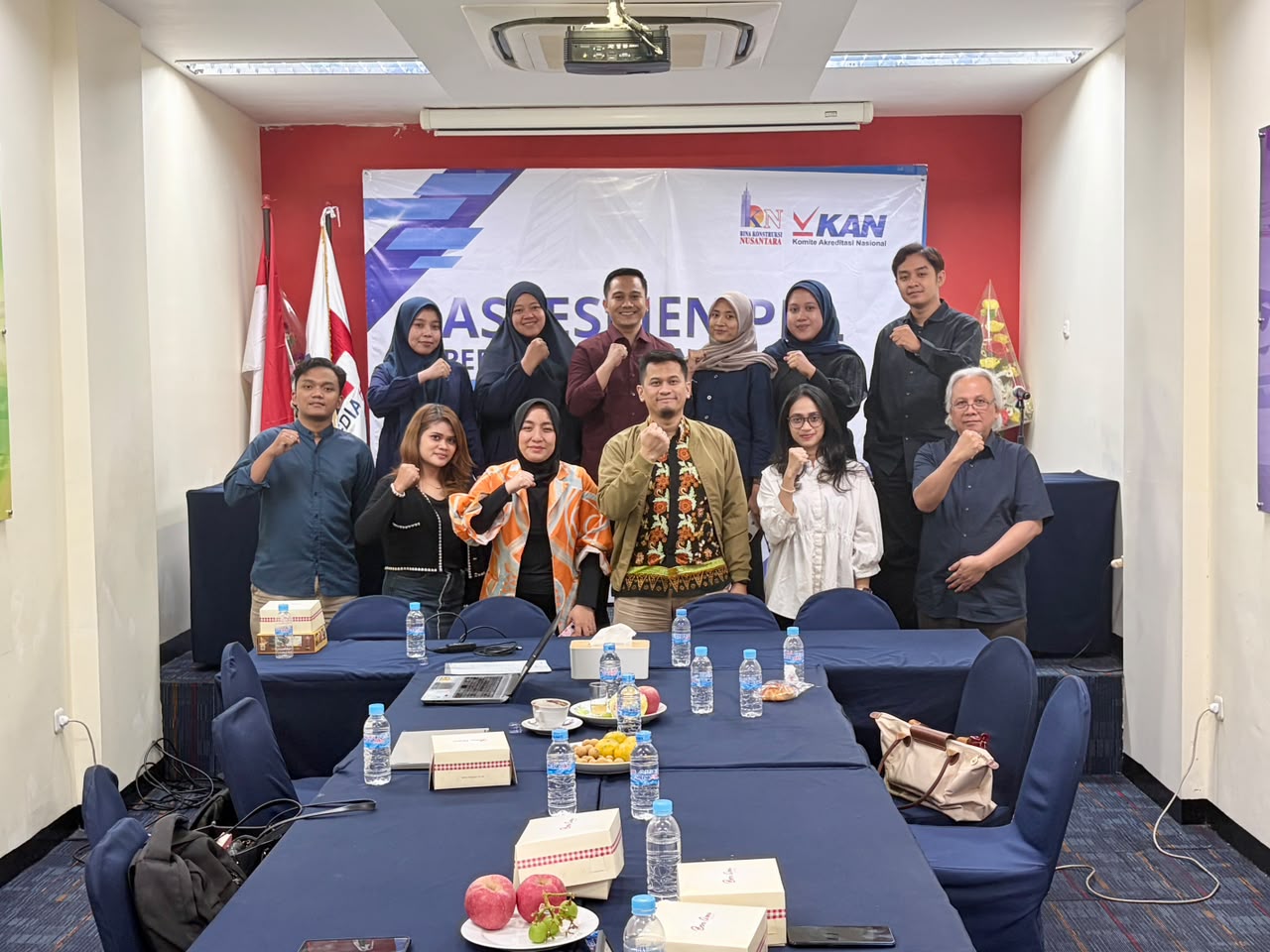 LSP Bina Konstruksi Nusantara Laksanakan Asesmen Perluasan Ruang Lingkup 40% oleh KAN